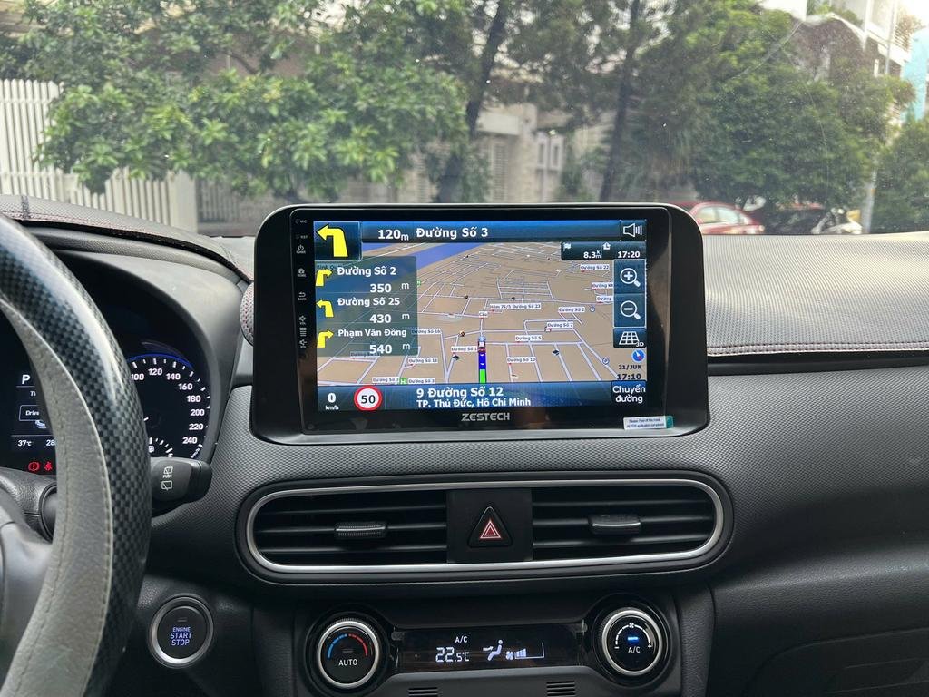 Màn Hình Android Hyundai Kona 2018-2023 Lắp Đặt Tận Nơi Uy Tín chính hãng 1