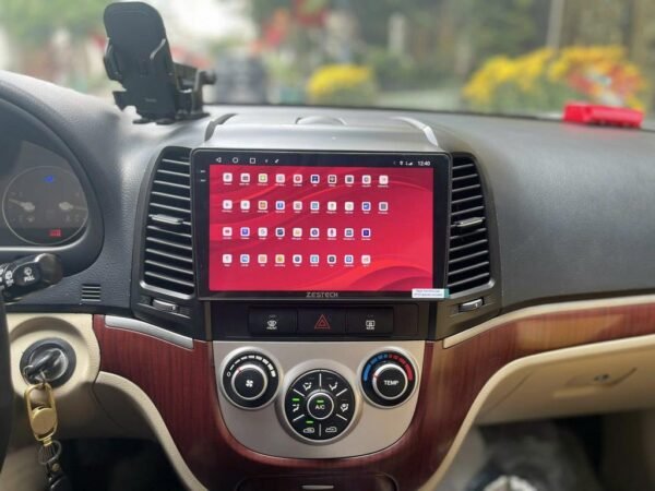Alternative view of Màn Hình Android Hyundai Santafe 2009 Lắp Đặt Tận Nơi Uy Tín