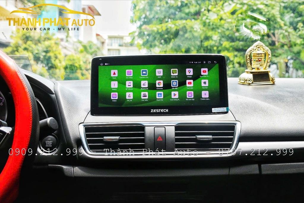 Màn Hình Android Mazda 3 2017 Zestech Cao Cấp Lắp Đặt Tận Nơi Uy Tín chính hãng 3