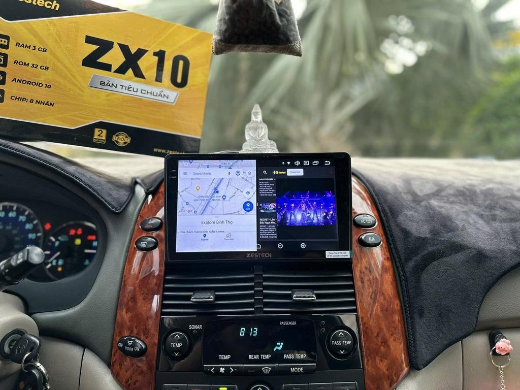 Màn Hình Android Toyota Sienna 2010 Chính Hãng, Lắp Đặt Tận Nơi Uy Tín chính hãng 2