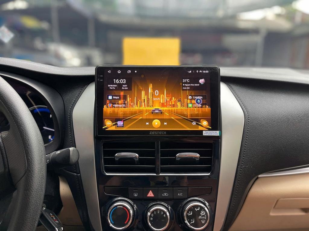 Màn Hình Android Toyota Vios 2023 Chính Hãng Lắp Đặt Tận Nơi Uy Tín chính hãng 3