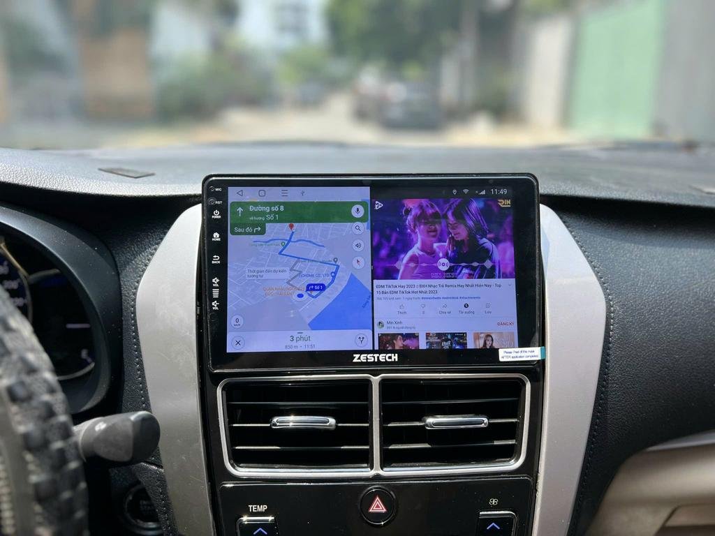 Màn Hình Android Toyota Vios 2023 Chính Hãng Lắp Đặt Tận Nơi Uy Tín chính hãng 4