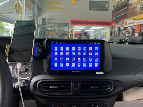 Màn Hình Hyundai I10 2025 Android Chính Hãng Lắp Đặt Tận Nơi TPHCM