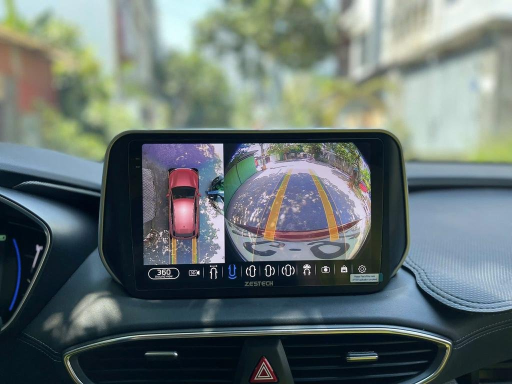 Màn Hình Hyundai Santafe 2024 Chính Hãng - Lắp Đặt Tận Nơi Chuyên Nghiệp chính hãng 3