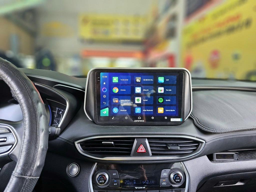 Màn Hình Hyundai Santafe 2024 Chính Hãng - Lắp Đặt Tận Nơi Chuyên Nghiệp chính hãng 1