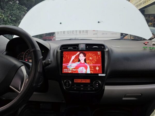 Màn Hình Mitsubishi Mirage 2017 Android Cấu Hình Mạnh Lắp Đặt Tận Nơi