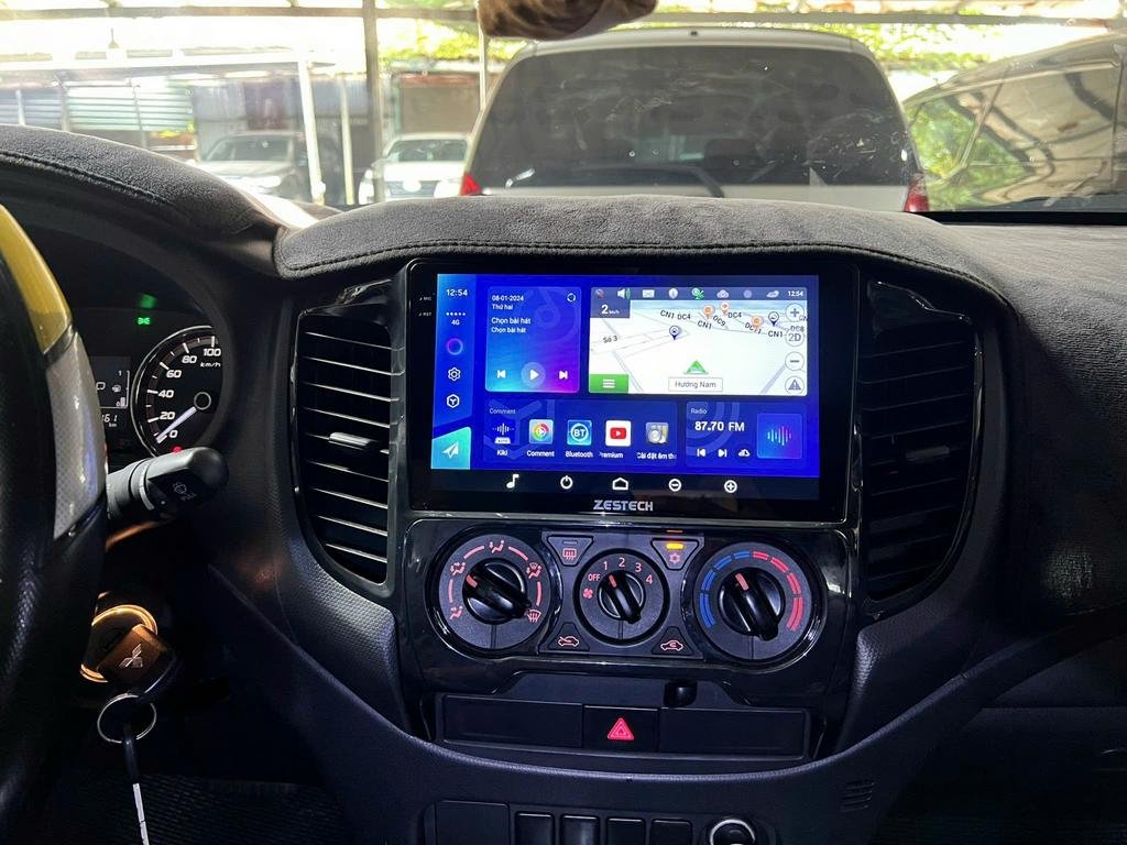 Màn Hình Mitsubishi Triton 2024 Android Cao Cấp Lắp Đặt Tận Nơi chính hãng 4