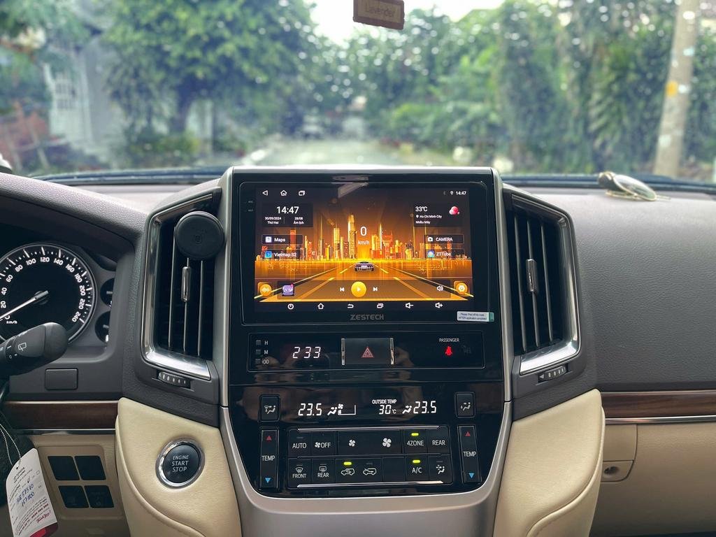 Màn Hình Toyota Land Cruiser 2018 Android Cao Cấp Lắp Đặt Tận Nơi chính hãng 2