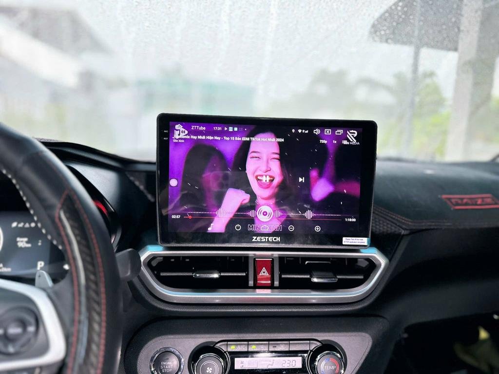 Màn Hình Toyota Raize 2025 Cấu Hình Mạnh Mẽ Lắp Đặt Tận Nơi chính hãng 2