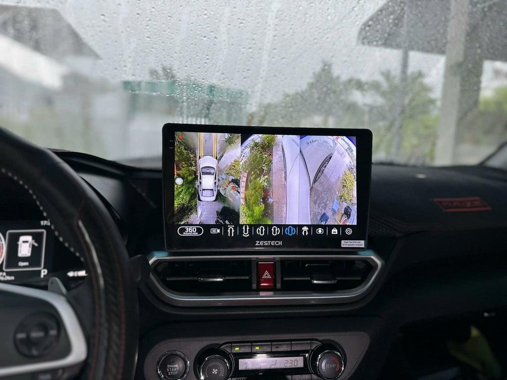 Màn Hình Toyota Raize 2025 Cấu Hình Mạnh Mẽ Lắp Đặt Tận Nơi chính hãng 4