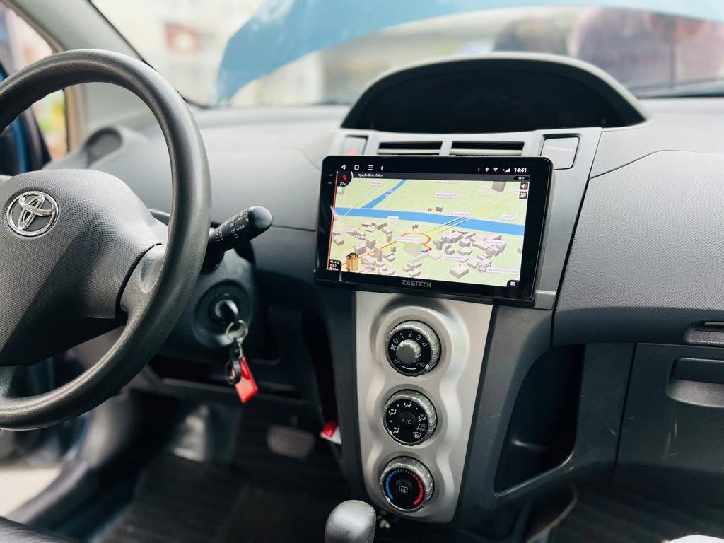 Màn Hình Toyota Yaris 2012 Android Giá Tốt Lắp Đặt Tận Nơi chính hãng 3