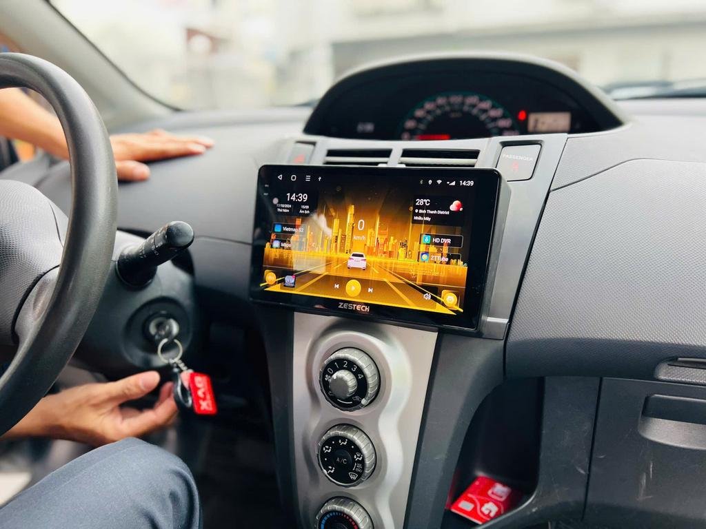 Màn Hình Toyota Yaris 2012 Android Giá Tốt Lắp Đặt Tận Nơi chính hãng 2