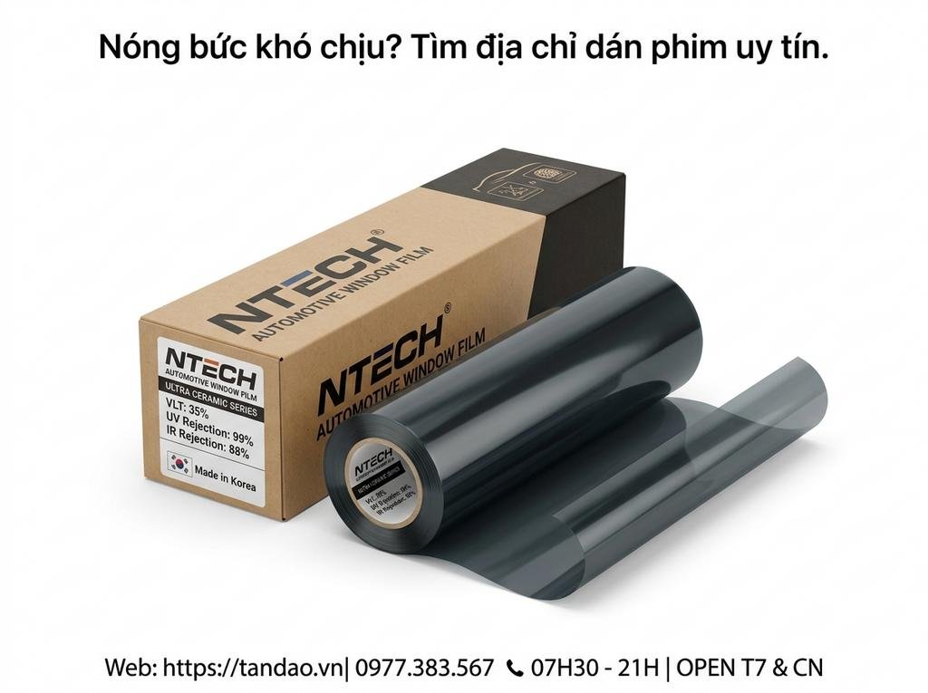 Nóng bức khó chịu? Tìm địa chỉ dán phim uy tín.