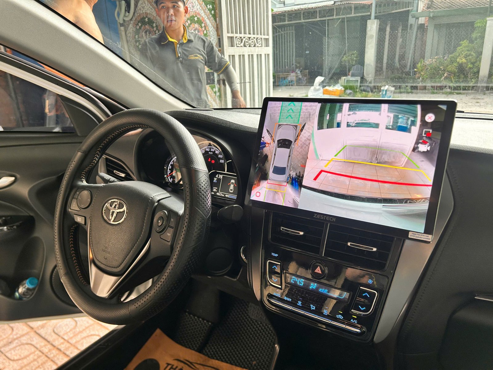 Màn Hình 13inch ADAS 360 Vios Camera Toàn Cảnh