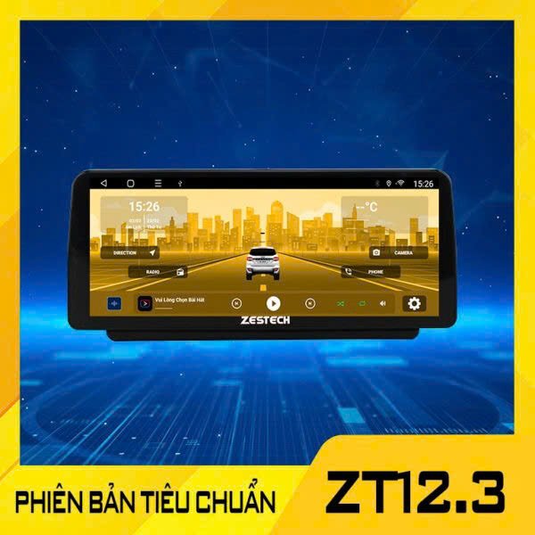 Màn Hình Android ZT12.3 Bản Tiêu Chuẩn