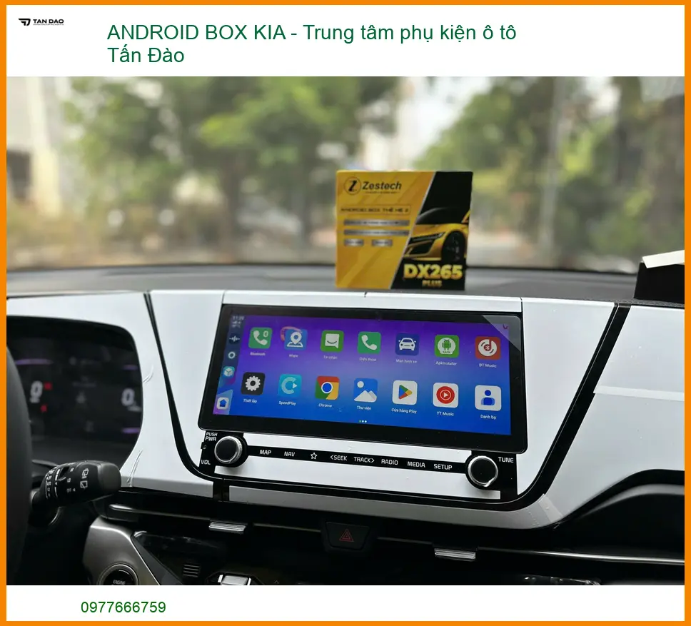 Android Box Kia: Biến Màn Hình Zin Thành Màn Hình Android Thông Minh