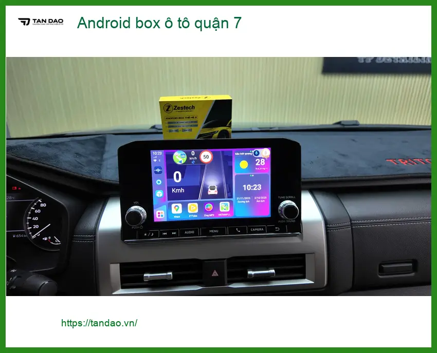 Cửa Hàng Nâng Cấp Màn Hình Android Ô Tô Tại Quận 7 - Nâng Cấp Chính Hãng