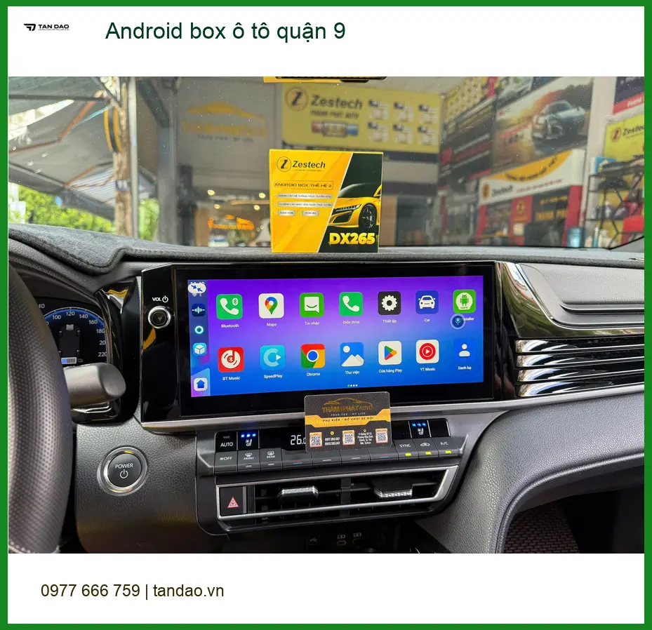 Trung Tâm Lắp Đặt Màn Hình Android Ô Tô Tại Quận 9 - Lắp Đặt Uy Tín TPHCM