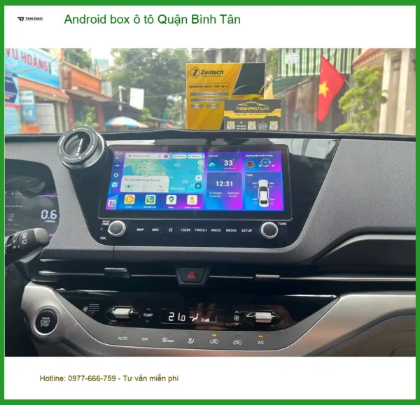 Cửa Hàng Gắn màn hình android ô tô tại Quận Bình Tân - Thi Công Chuyên Nghiệp