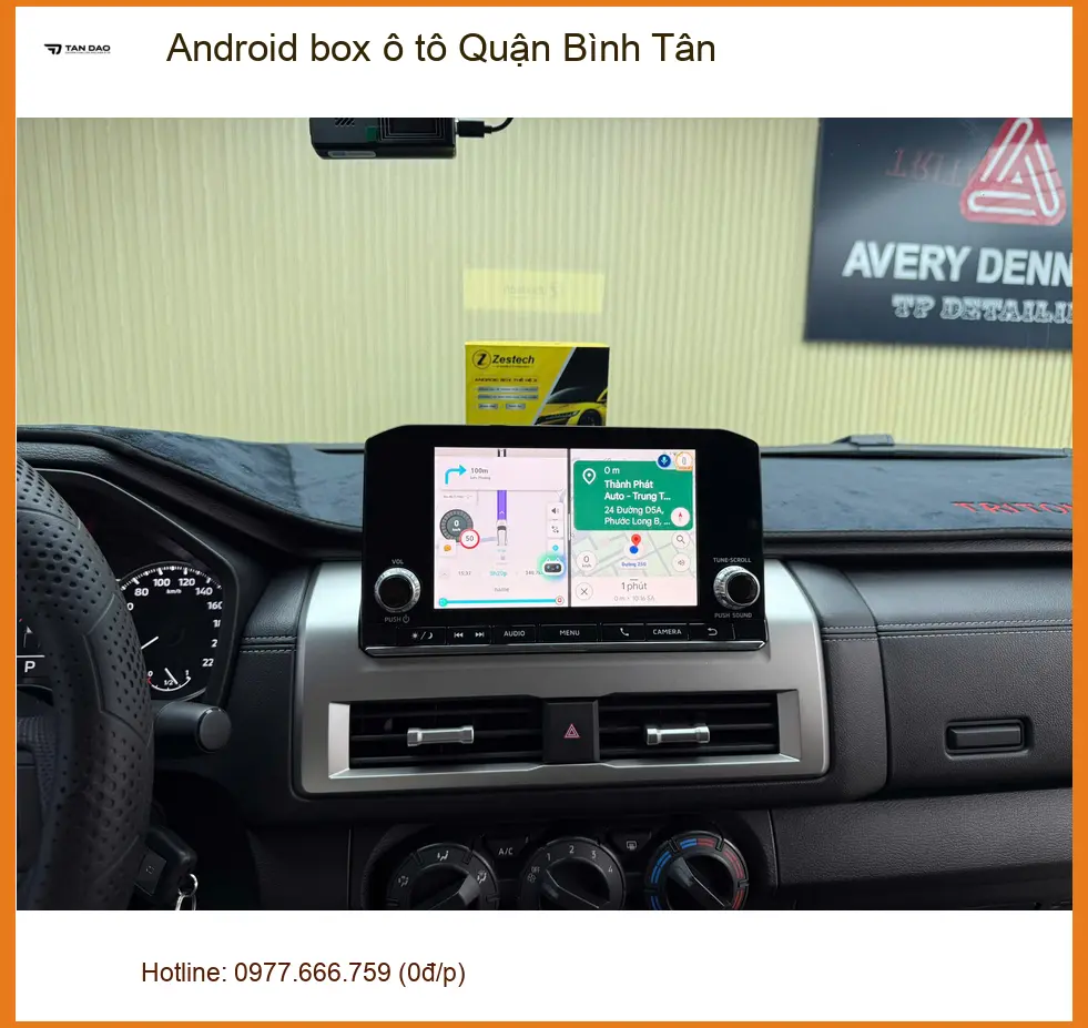 Cửa Hàng Gắn màn hình android ô tô tại Quận Bình Tân - Thi Công Chuyên Nghiệp ảnh thực tế 3
