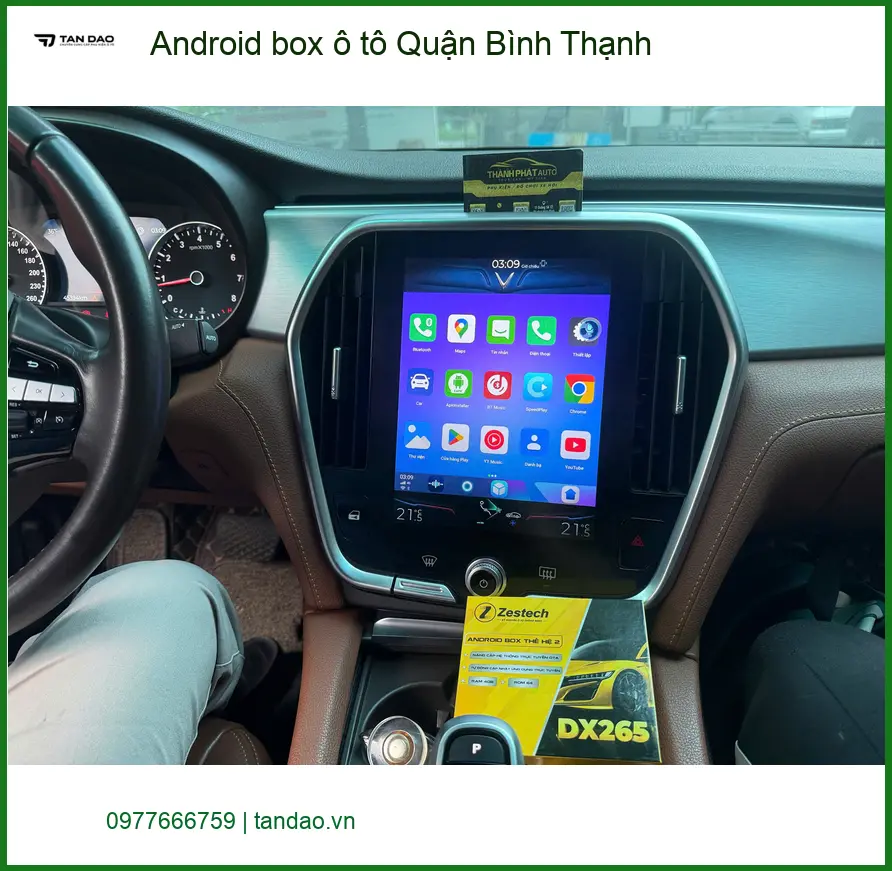 Trung Tâm Lắp Màn Hình Android Ô Tô Tại Quận Bình Thạnh - Lắp Đặt Uy Tín TPHCM
