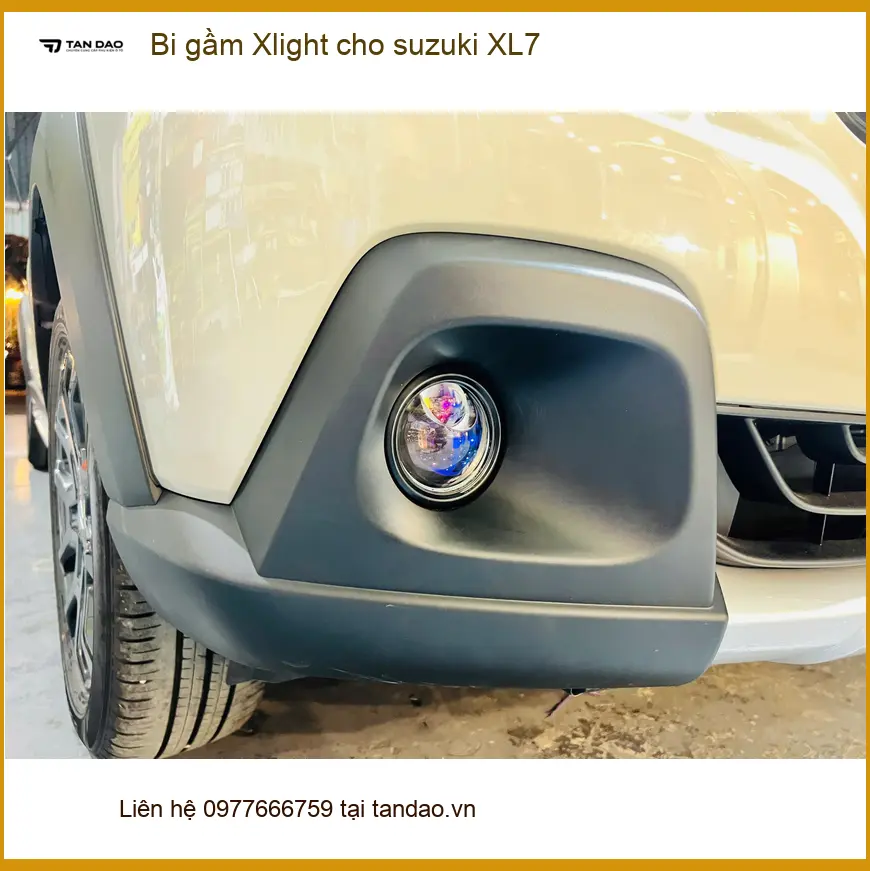 Chú Tùng lắp bi gầm Xlight cho Suzuki XL7 ở Bình Chánh tăng sáng xe