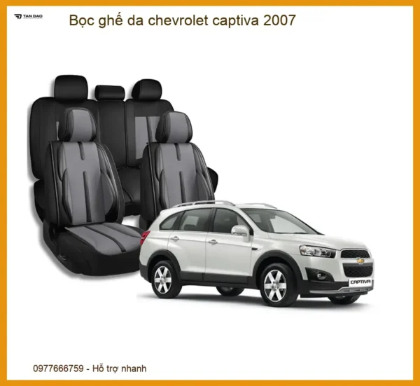 Bọc Ghế Da Chevrolet Captiva 2007 - Chất Lượng, Sang Trọng, Uy Tín
