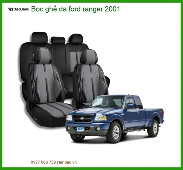 Bọc Ghế Da Cao Cấp Ford Ranger 2001 - Địa Chỉ Lắp Đặt Chính Hãng TPHCM