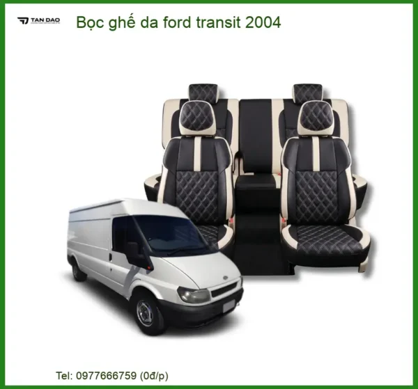 Bọc Ghế Da Ford Transit 2004 - Trung Tâm Lắp Đặt Uy Tín TPHCM
