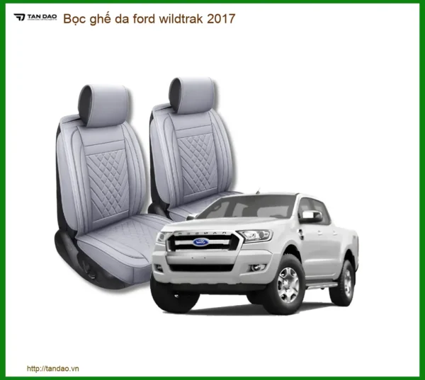 Bọc ghế da Ford Wildtrak 2017 - Trung Tâm Nâng Cấp Chính Hãng TPHCM