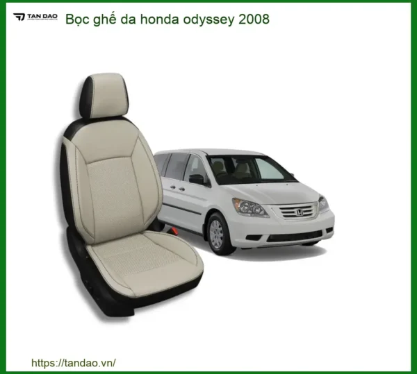 Bọc Ghế Da Xe Honda Odyssey 2008 Cao Cấp - Trung Tâm Gắn Chính Hãng Giá Tốt TPHCM