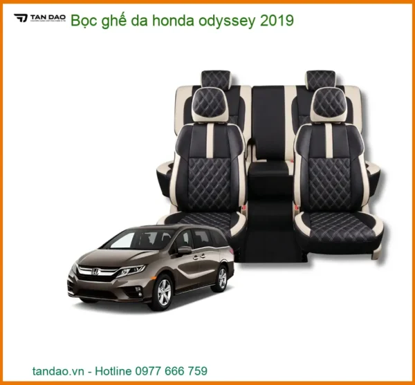 Bọc Ghế Da Honda Odyssey 2019 - Trung Tâm Gắn Cao Cấp Chính Hãng TPHCM
