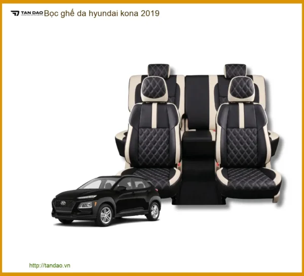 Bọc Ghế Da Xe Hyundai Kona 2019 Cao Cấp - Địa Chỉ Lắp Đặt Chính Hãng TPHCM