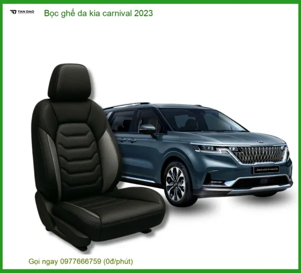 Bọc Ghế Da Kia Carnival 2023 - Nâng Cấp Nội Thất Sang Trọng, Chuẩn Kỹ Thuật