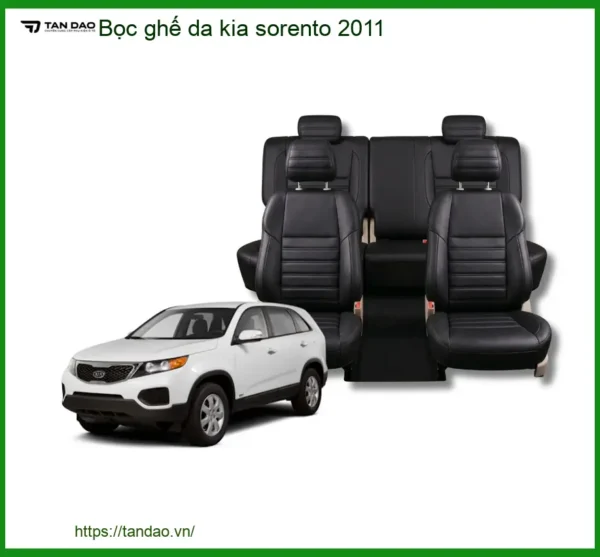 Bọc Ghế Da Kia Sorento 2011 - Trung Tâm Chuyên Bọc Ghế Da Cao Cấp TPHCM