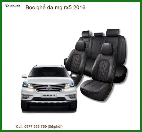 Bọc Ghế Da Cao Cấp Xe MG RX5 2016 - Trung Tâm Lắp Đặt Chính Hãng Giá Tốt TPHCM
