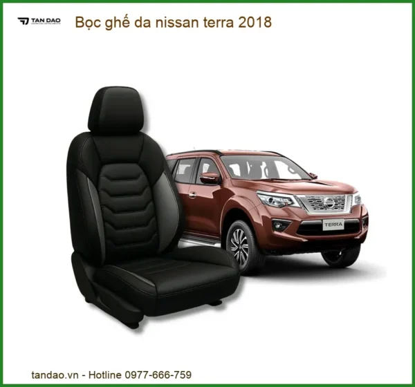 Bọc Ghế Da Nissan Terra 2018 Chất Lượng Cao - Nâng Cấp Nội Thất Sang Trọng