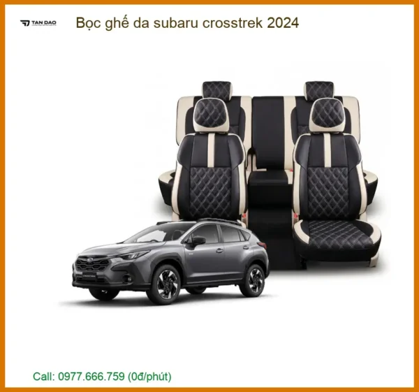 Bọc Ghế Da Subaru Crosstrek 2024 Chính Hãng - Nâng Tầm Nội Thất Tại Thành Phát Auto