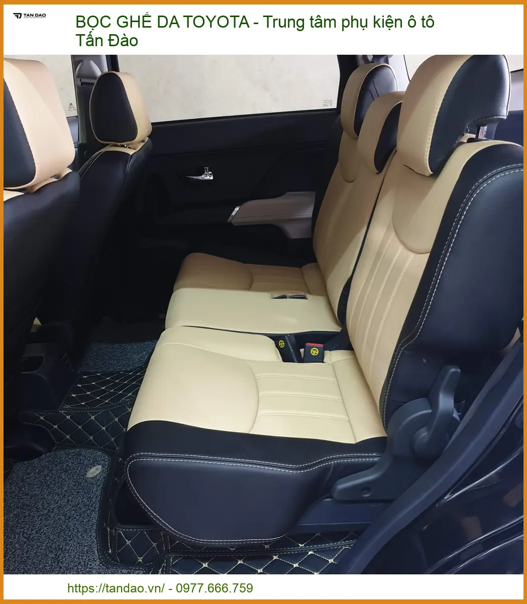 Bọc Ghế Da Toyota Chính Hãng, Uy Tín Tại Tphcm - Tấn Đào Auto