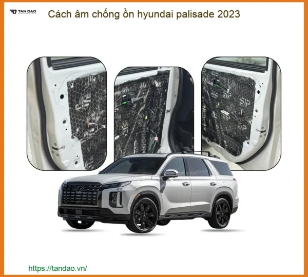 Cách Âm Chống Ồn Hyundai Palisade 2023 Chuyên Nghiệp - Thành Phát Auto