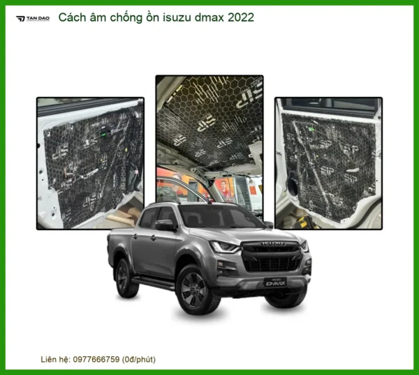 Cách Âm Chống Ồn Isuzu D-max 2022 Chuyên Nghiệp - Thành Phát Auto