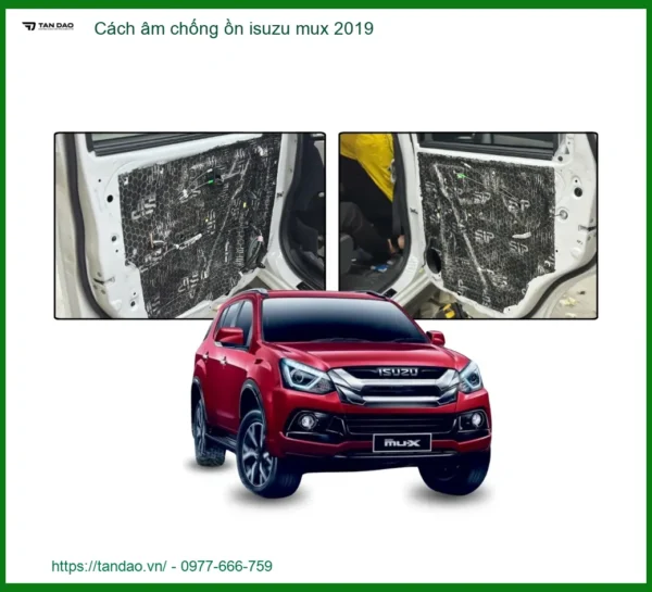 Cách Âm Chống Ồn Isuzu Mux 2019 Chuyên Nghiệp - Thành Phát Auto