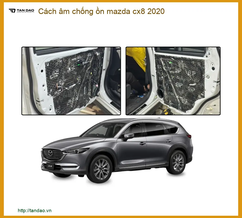 Cách Âm Chống Ồn Mazda CX8 2020 - Trung Tâm Lắp Đặt Uy Tín TPHCM