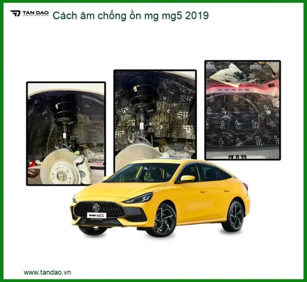 Cách âm chống ồn MG MG5 2019 - Trung Tâm Lắp Đặt Uy Tín TPHCM