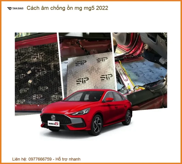 Cách Âm Chống Ồn MG MG5 2022 - Địa Chỉ Lắp Đặt Uy Tín TPHCM
