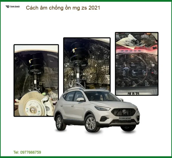 Cách âm chống ồn toàn diện MG ZS 2021 - Địa Chỉ Lắp Đặt Uy Tín TPHCM