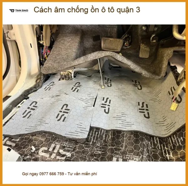 Trung Tâm Cách Âm Chống Ồn Ô Tô Tại Quận 3 - Lắp Đặt Uy Tín TPHCM