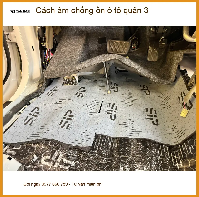 Trung Tâm Cách Âm Chống Ồn Ô Tô Tại Quận 3 - Lắp Đặt Uy Tín TPHCM