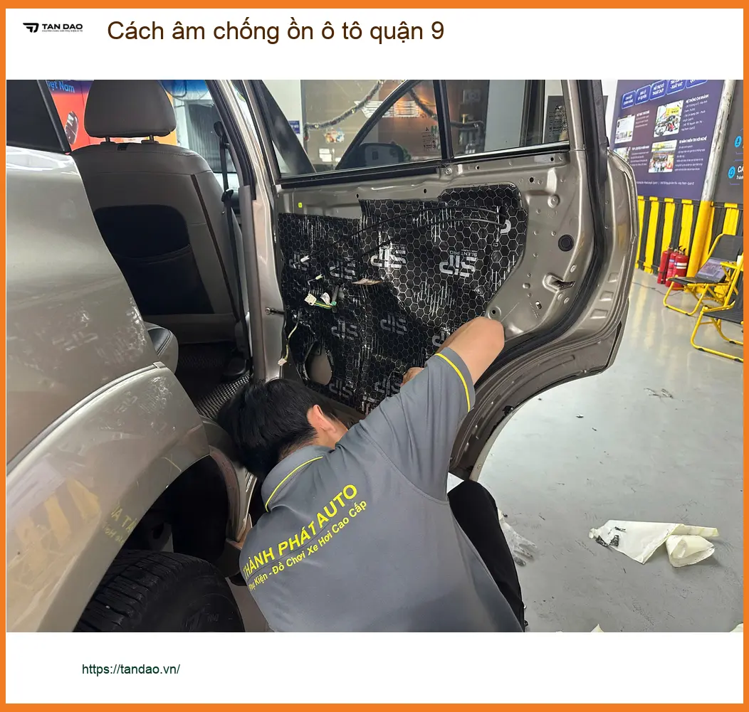 Dịch Vụ Thi Công Cách Âm Chống Ồn Ô Tô tại Quận 9 - Thi Công Chuyên Nghiệp ảnh thực tế 3