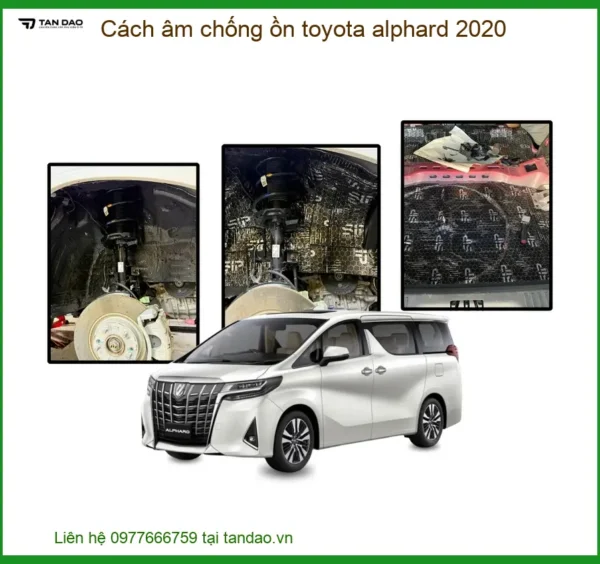 Cách âm chống ồn Toyota Alphard 2020 - Địa Chỉ Lắp Đặt Uy Tín TPHCM